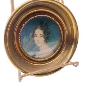 A Cameo Creation Wall Art, Portrait Of A Lady By Moritz Michael Daffinger in Rou